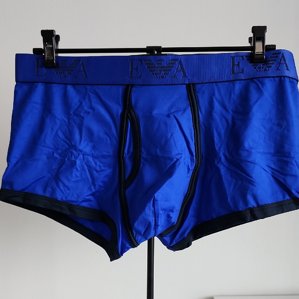 Emporio Armani Royal Blue Boxer Briefs
